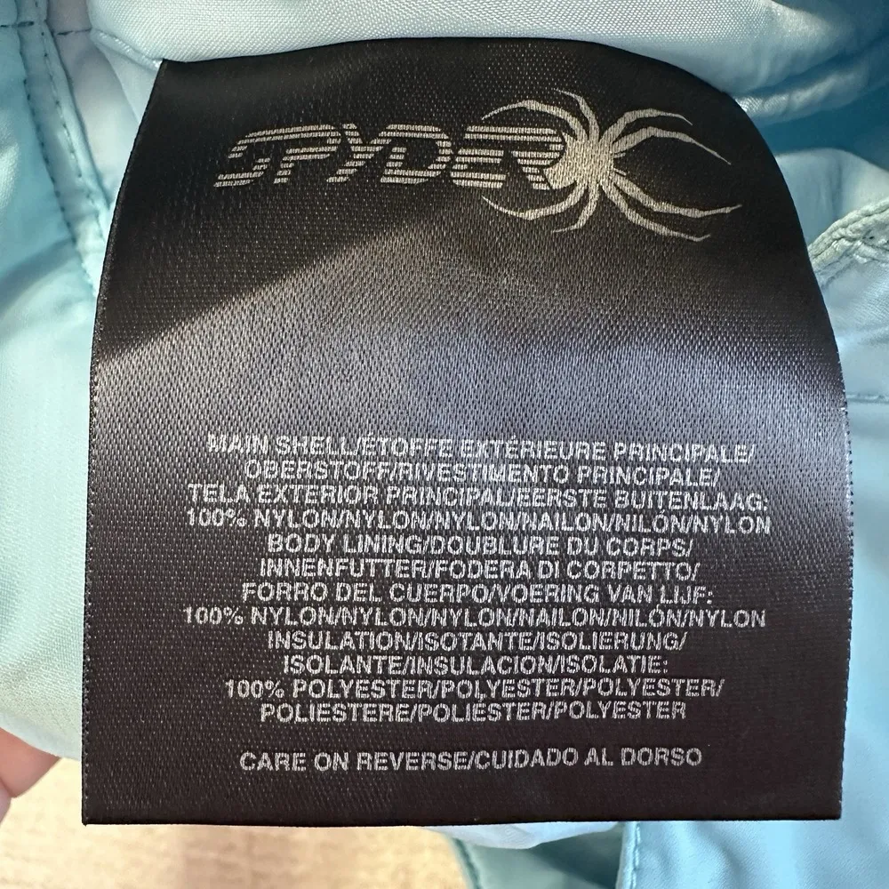 Spyder Pants Women's Size 6 Blue Spylon XTL 10,000 Ski Snowboard Slopes Outdoors - Image 9