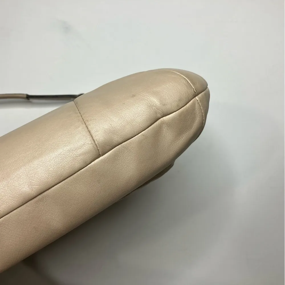 Coach Kristin hobo bag‎ cream leather medium size - Image 6