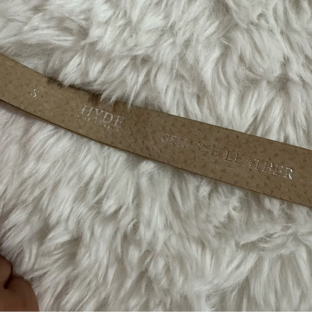 Hyde Mustard Yellow Belt Size Small Tan - Image 2