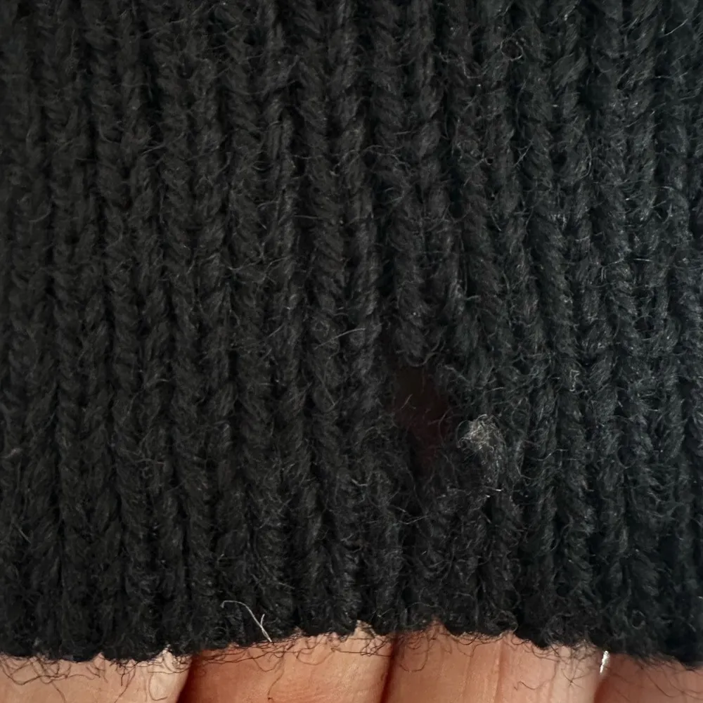 Nor Wear 100% Wool. Small Casual Women's Wool Cardigan Nordic Ice Wear Sweater Black - Image 13