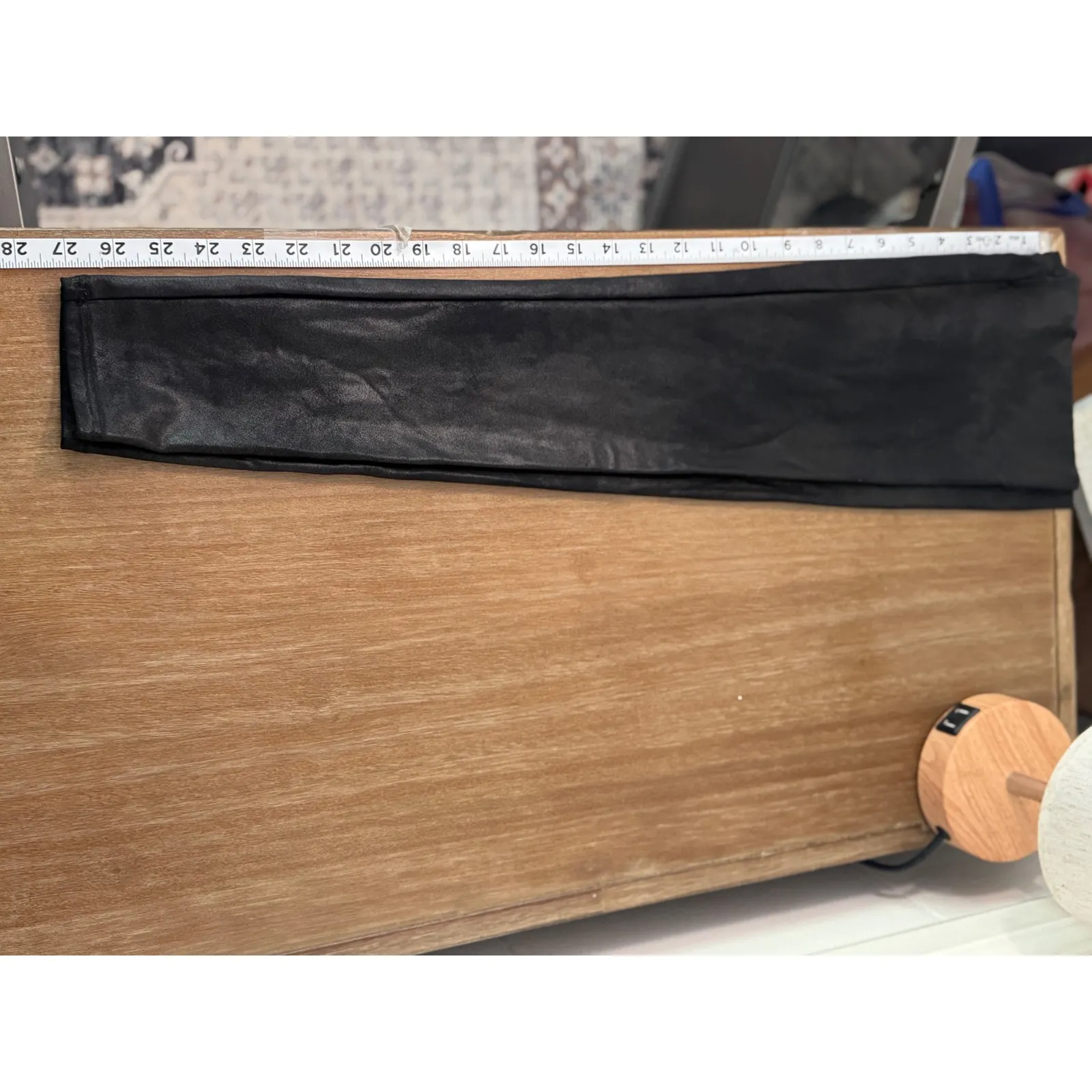 Spanx Faux Leather Leggings Black Womens Medium‎ High Waist Tights Pants - Image 3