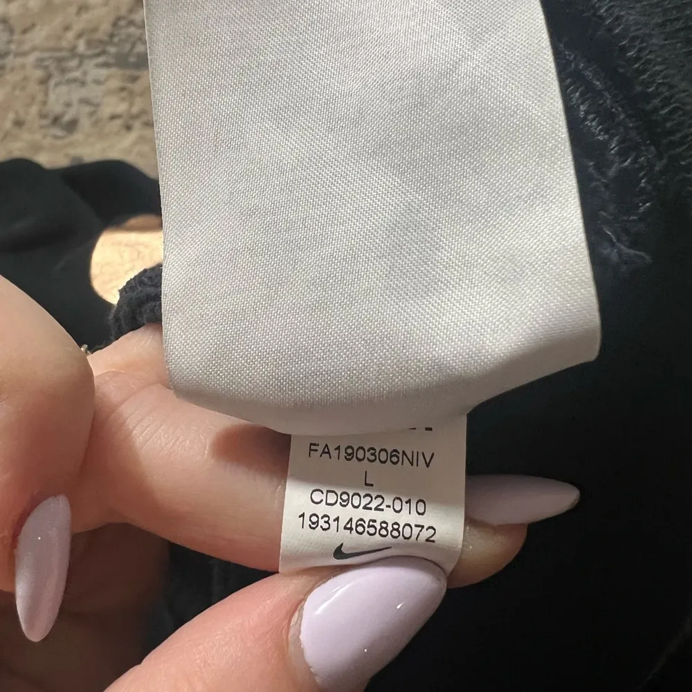 Nike Black Air Rally Crew Sweatshirt Size Large $65 - Image 5