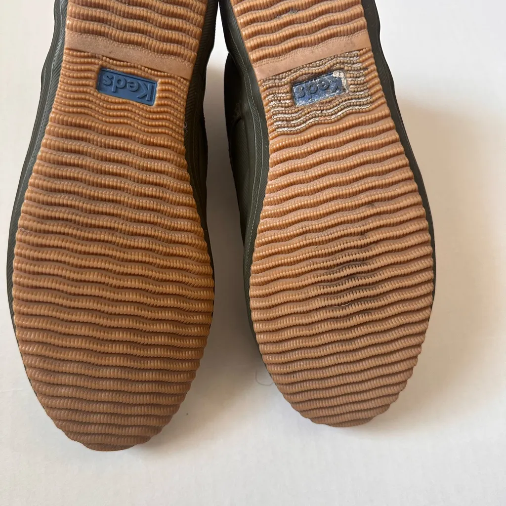 Keds scout splash twill green ankle boot size 8 - Image 10