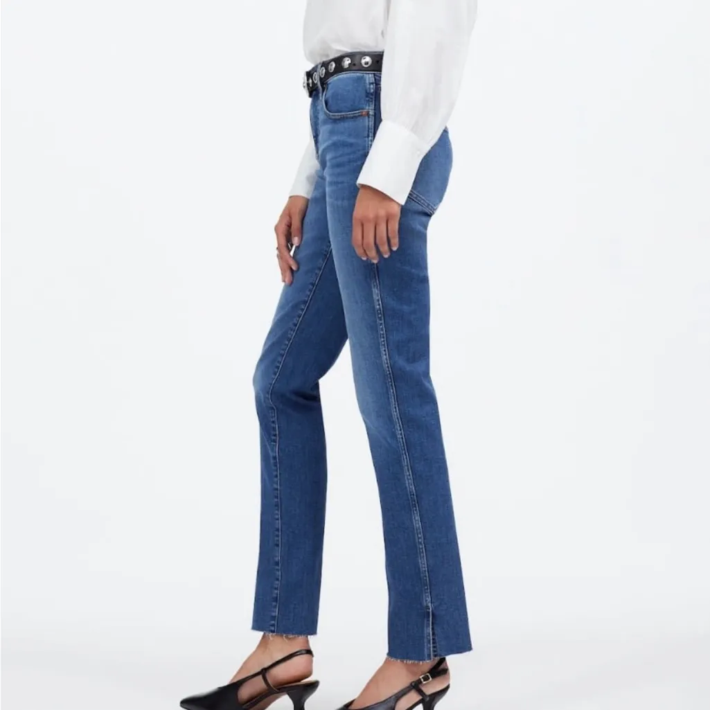 Madewell Stovepipe Ankle Slit Jeans - Image 6