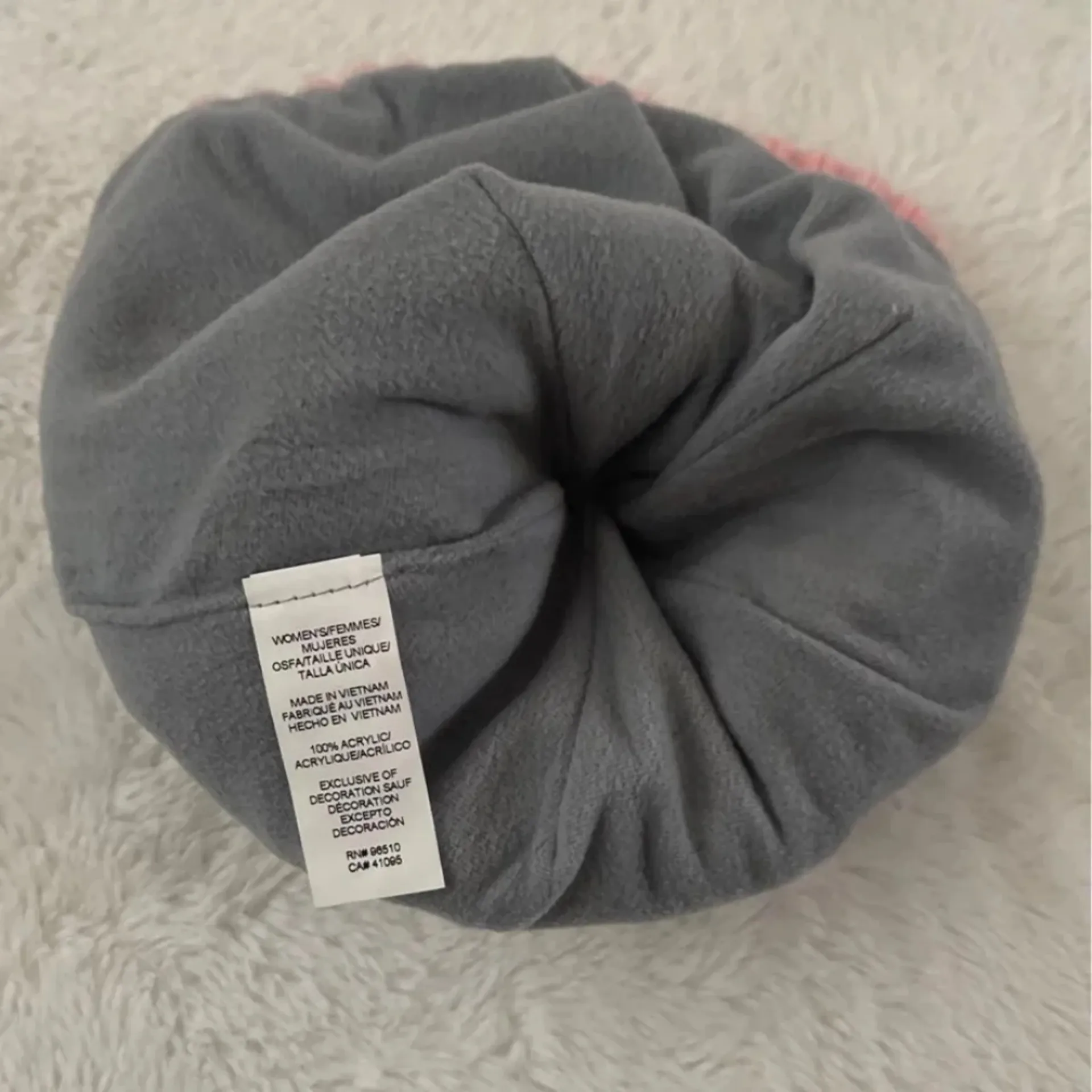 Under Armour Women's Powder Pink Beanie, One Size - Image 8