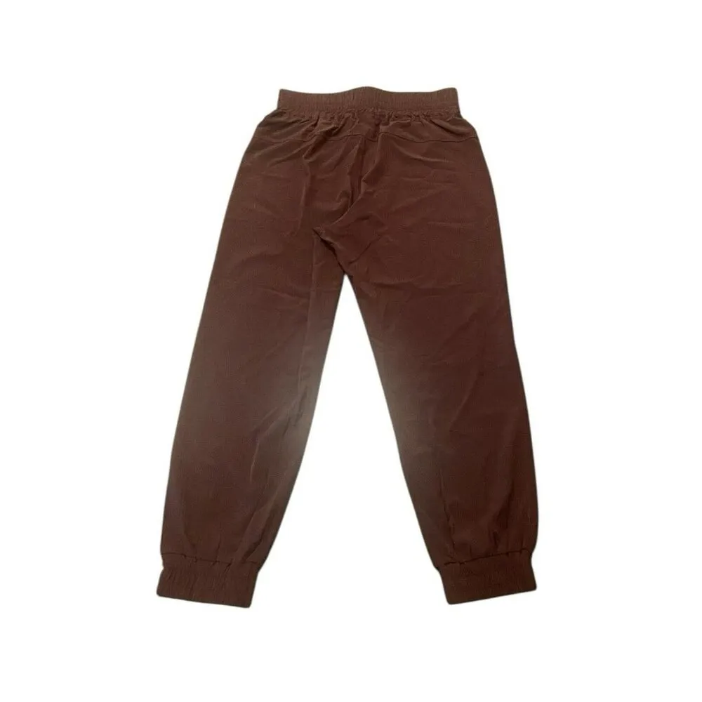 NEW Halara High Waisted Elastic Waistband Hiking Joggers Size M‎ Berry Red NWT - Image 2