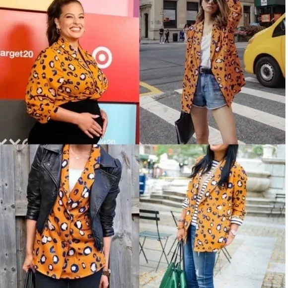 3.1 PHILLIP LIM for Target Leopard Print Blazer - Image 2