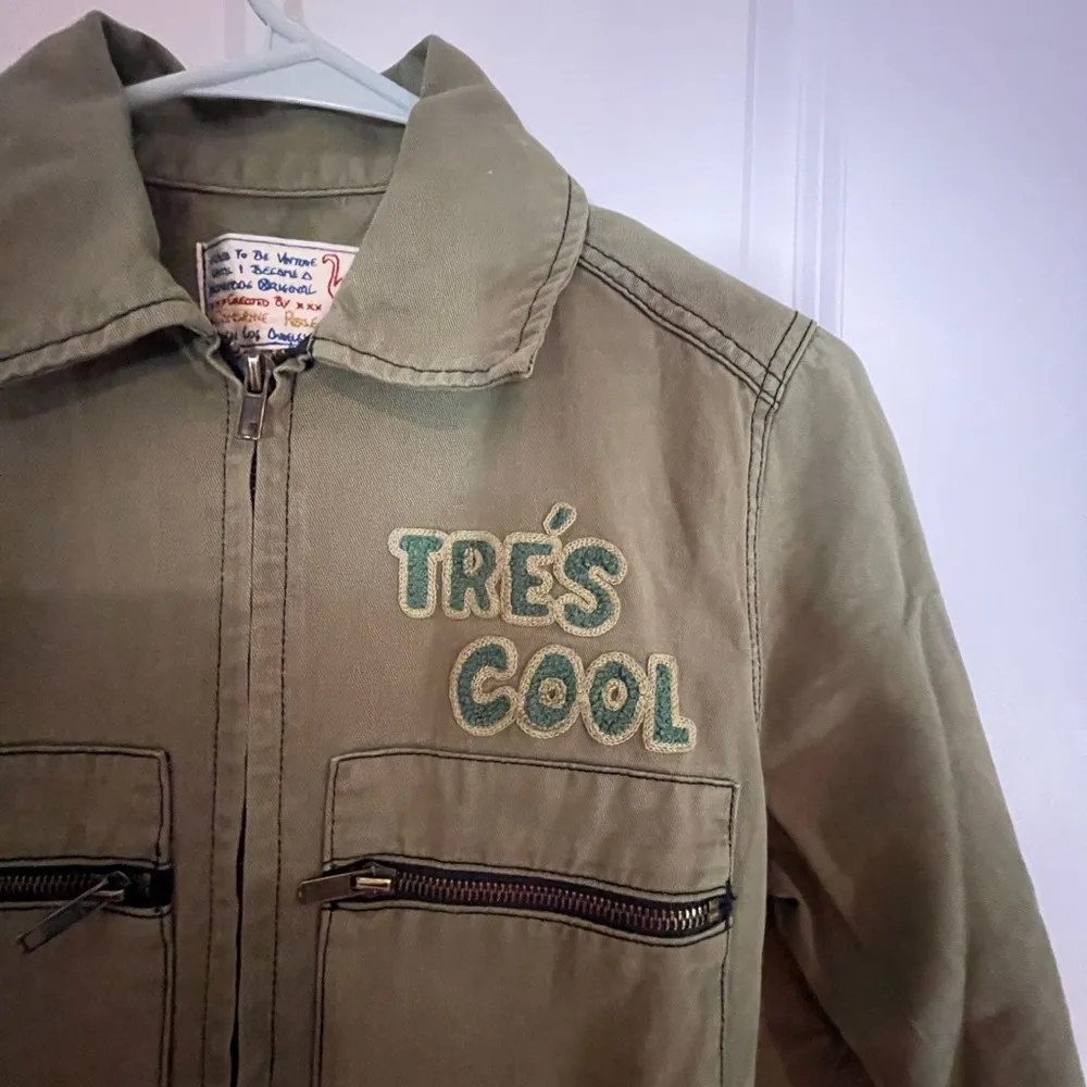 🆕NWT  x Sandrine Rose Très Cool Army Green Jumpsuit Size S - Image 6