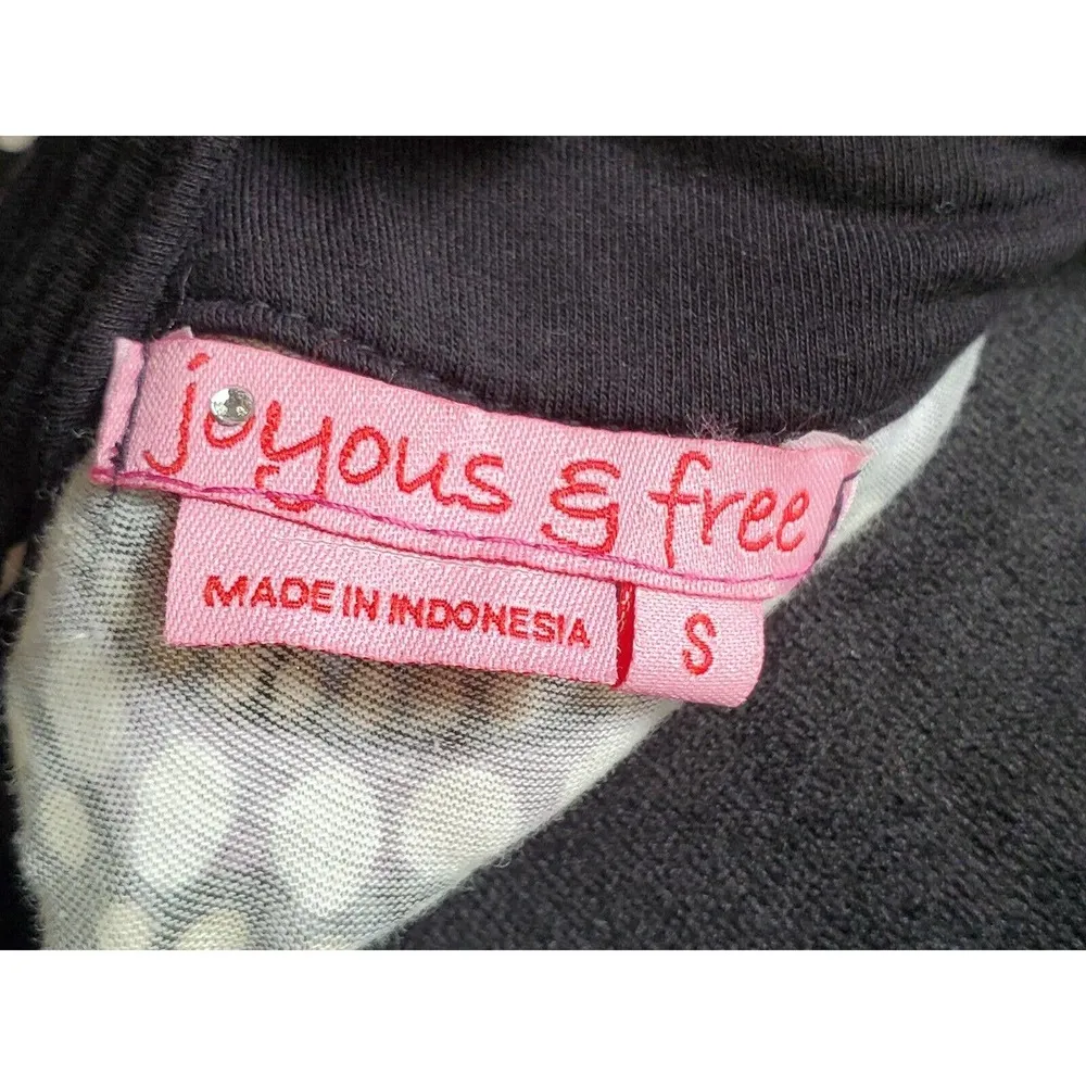 Joyous & Free Women Multicolor Square Neck Long Sleeves Knee Length Dress Small - Image 8