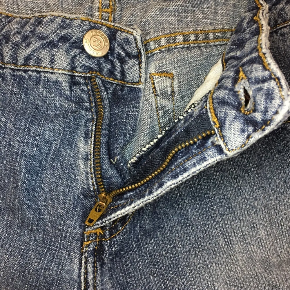 Vintage Blue Denim Jean Shorts Juniors 9 - Image 9