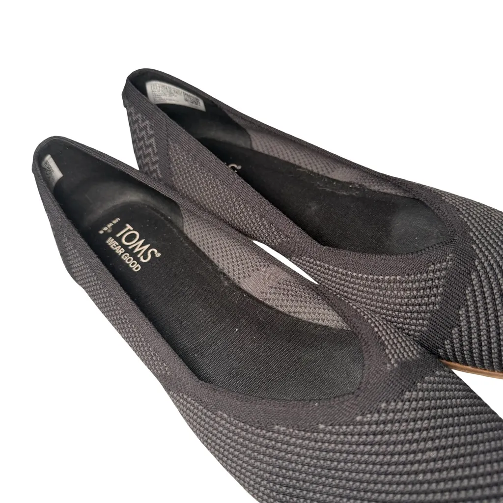 TOMS Jutti Neat Knit Flat Size 9.5 - Image 4