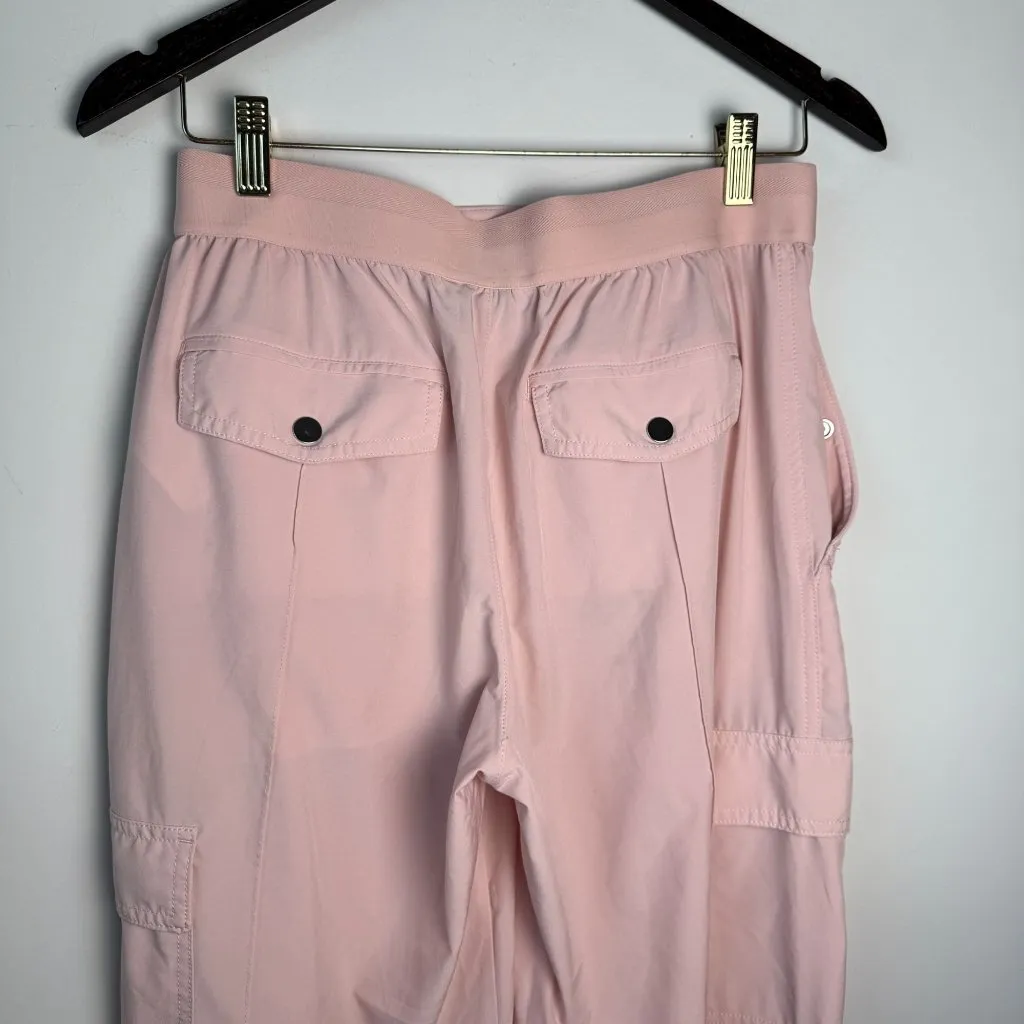 Athleta Vienna Cargo Pants High Rise Straight Leg Pink Sz 8 Travel Outdoors Athl - Image 8