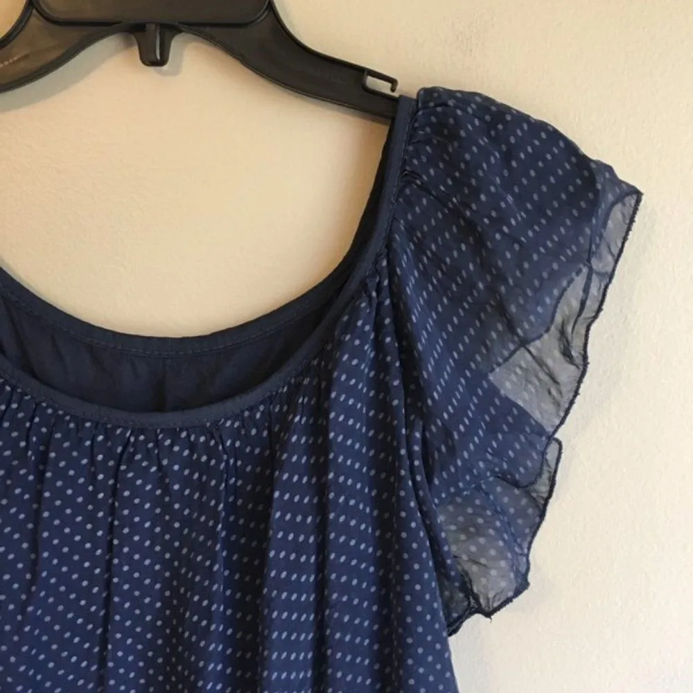 Luisa Ricci large navy silk top Blue - Image 2