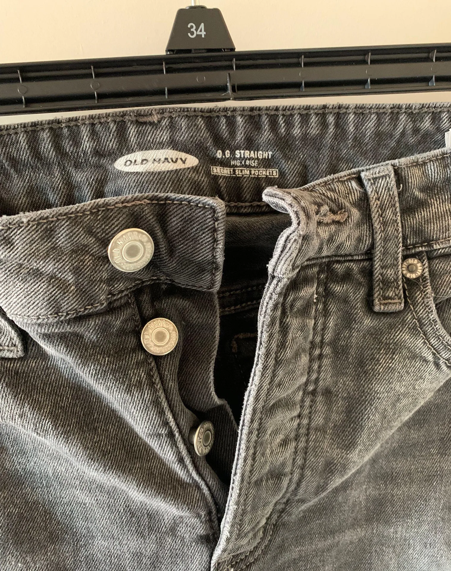 Old Navy O.G. Straight High Rise Jeans - Image 3