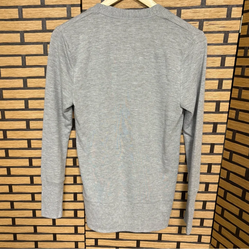 Oddy Gray Snap Front‎ Cardigan Size Small - Image 2