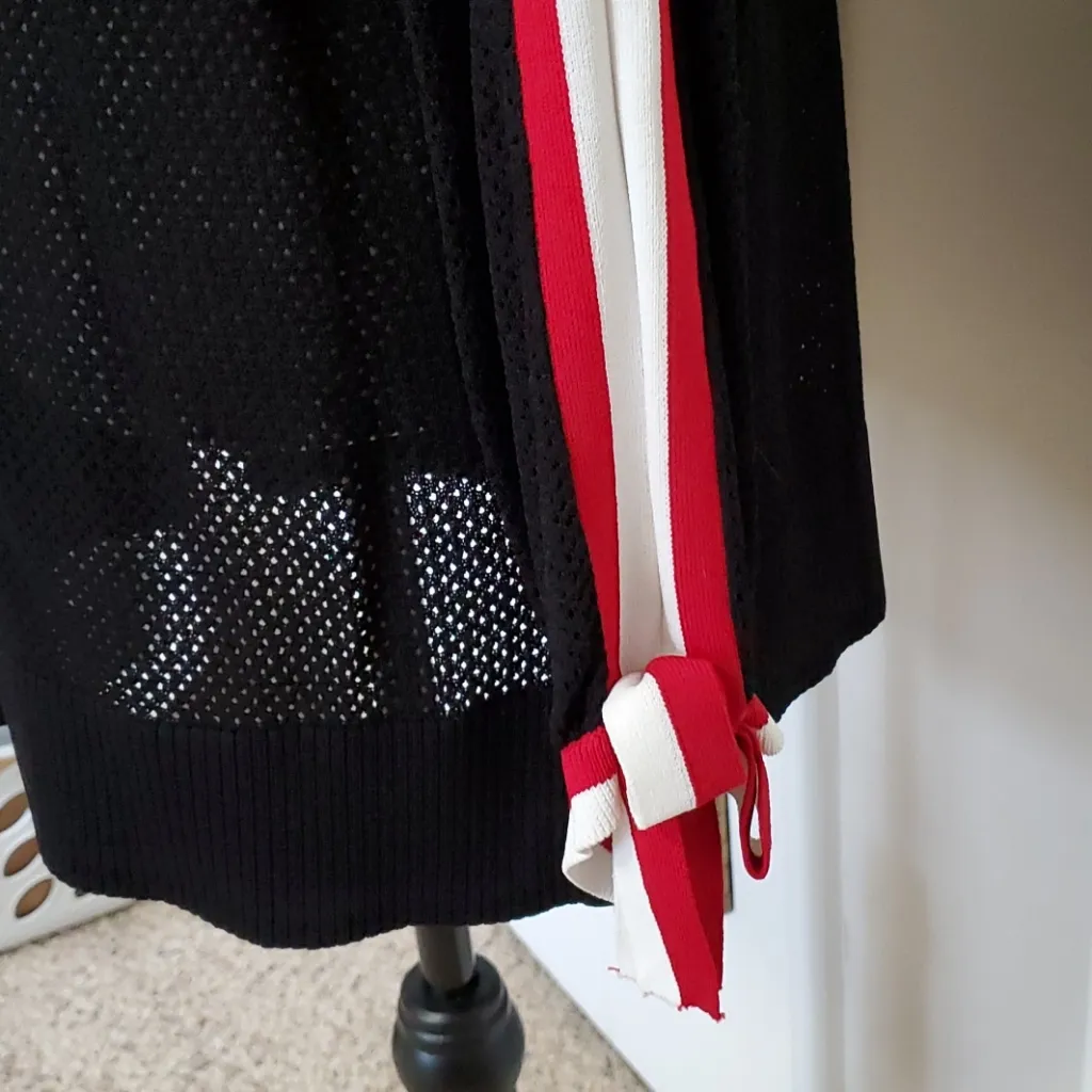 Cold shoulder sweater Red Size XL - Image 3