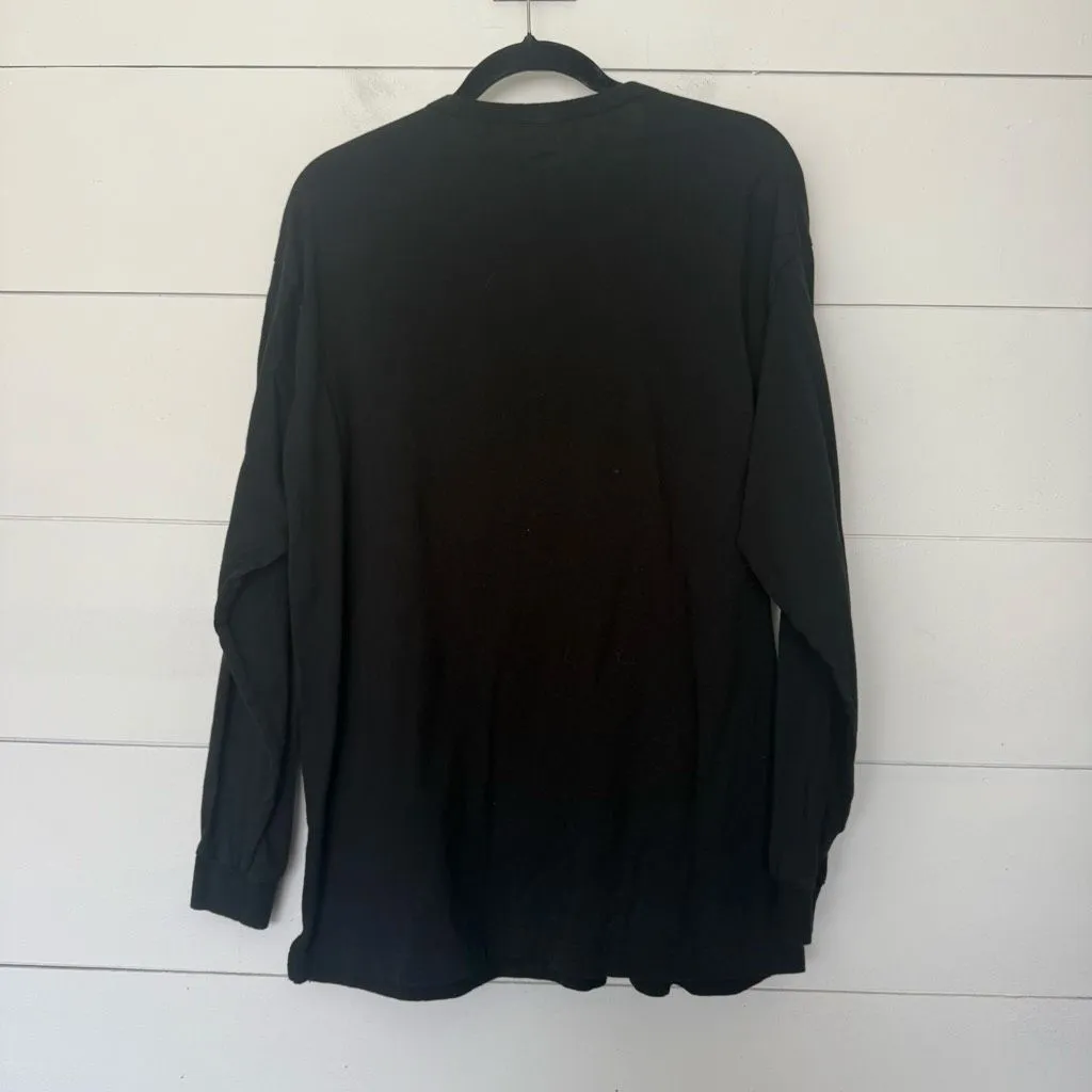 Victoria’s Secret Pink Women’s XS Black Longsleeve Tee - Image 4