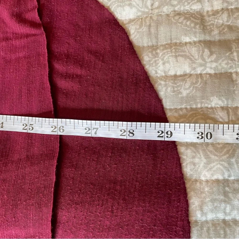 American Eagle Outfitters Burgundy Maroon Jegging Tee Small - Image 8