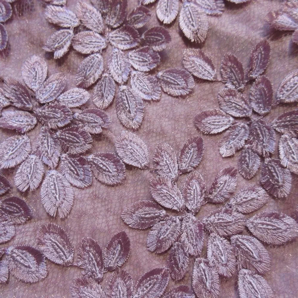 NWT Anthropologie BHLDN Virdia in Pink Applique Petal Tea-Length Dress 6 - Image 8