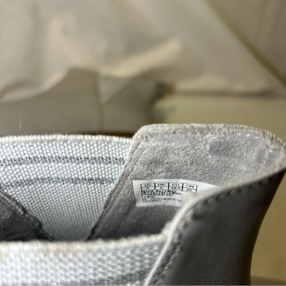 TOMS Women’s Leather Esme Glacier Gray Ankle Boots Size 8-NWT - Image 8