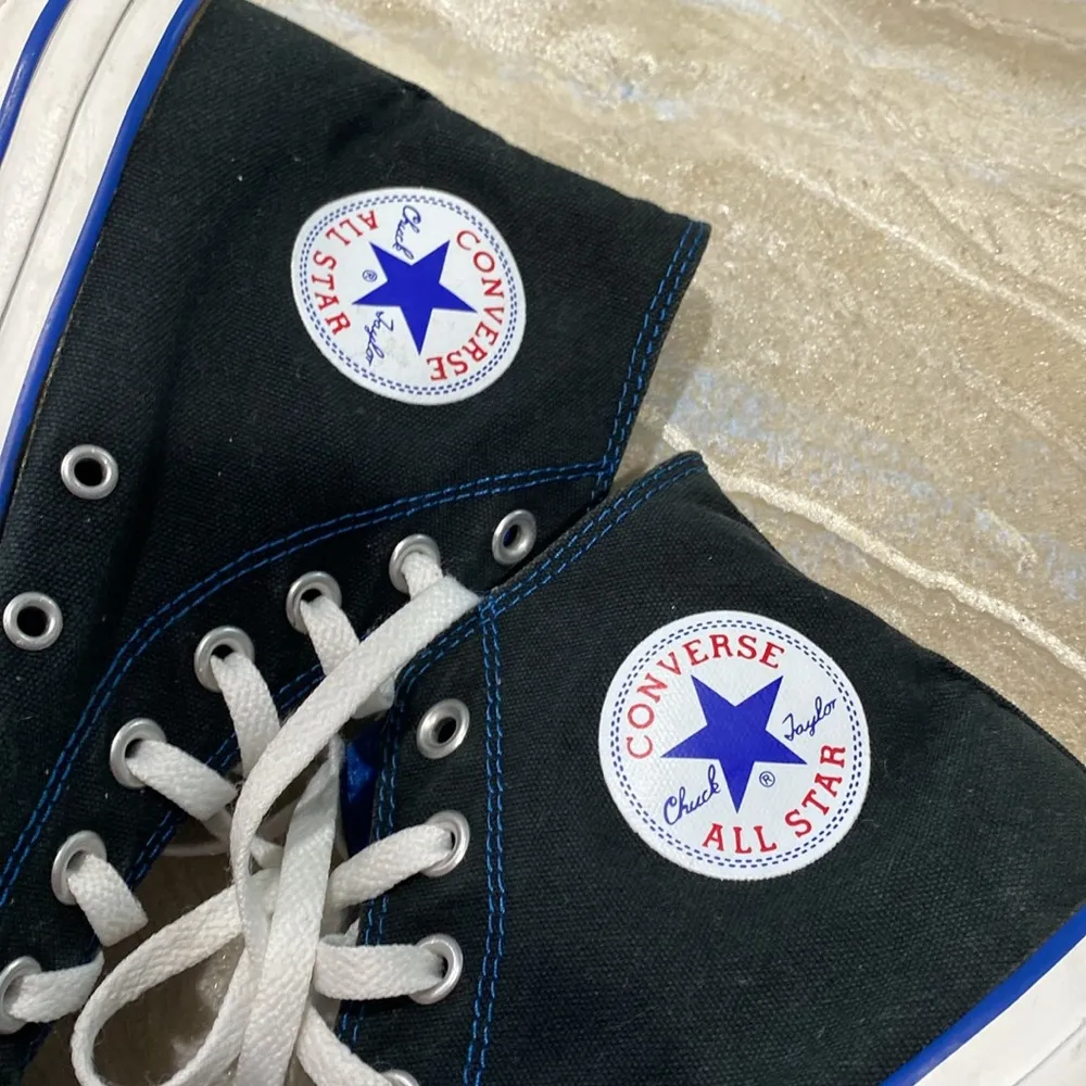 Converse All Star Chuck Taylor High Top Blue Sneakers Men’s 9 Women’s 11 - Image 7