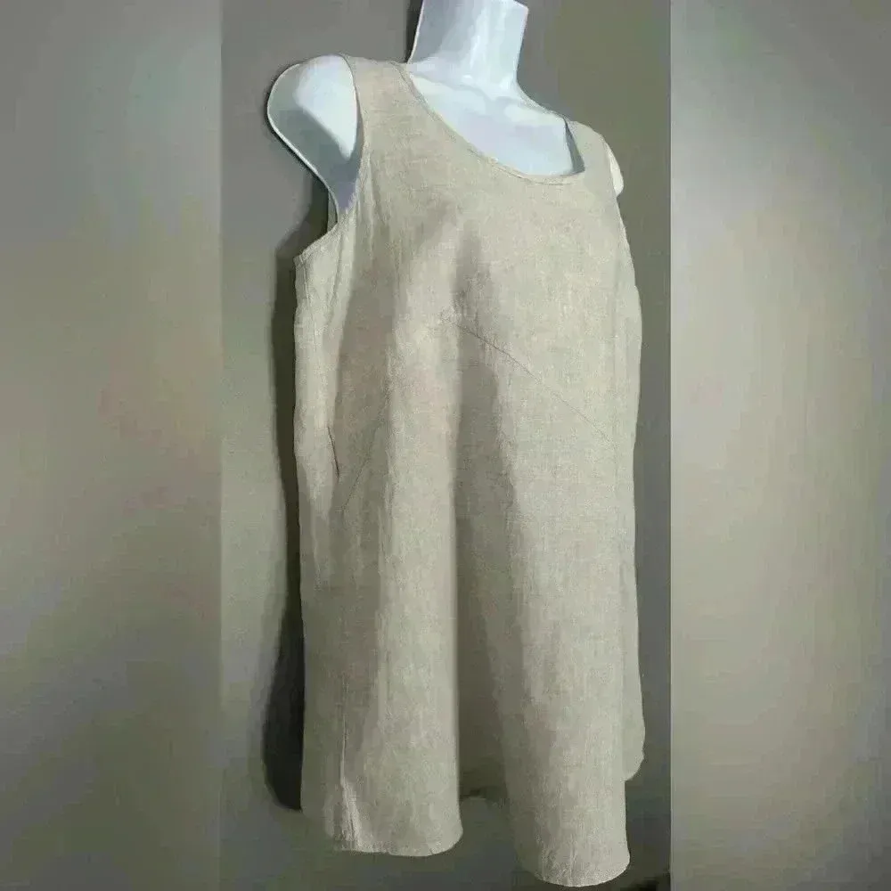 Cynthia Rowley 100% Linen Women Tunic Top (M11) - Image 8