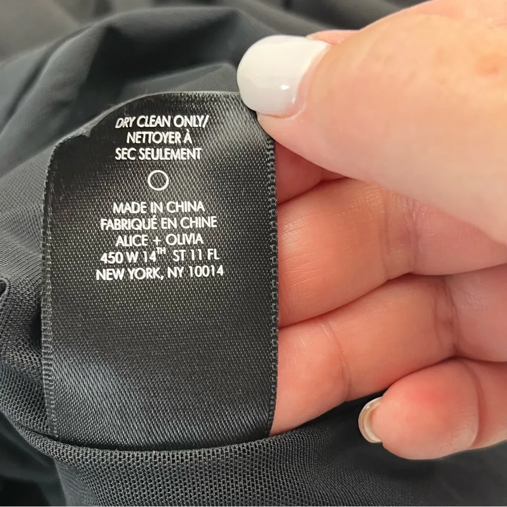 Alice + Olivia Womens Black Havana Cutout Mini Dress Size 10 Summer Vacation NEW - Image 7