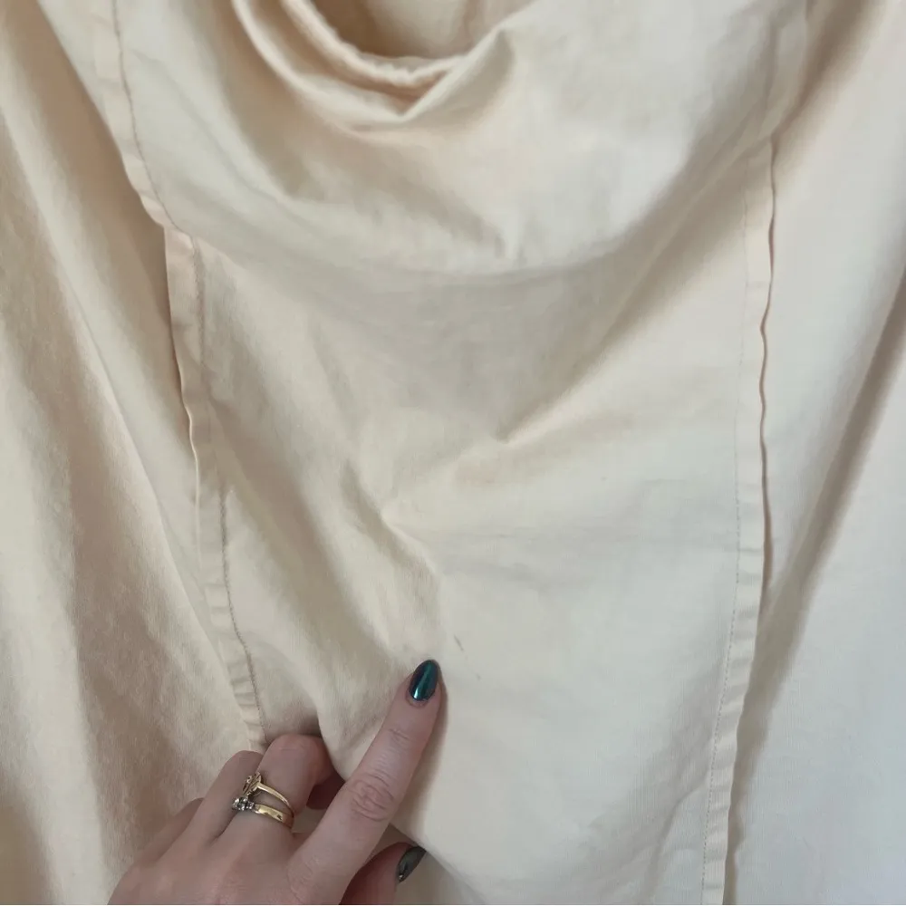 Alya Cream Cut Out Midi Dress 10 - Image 9