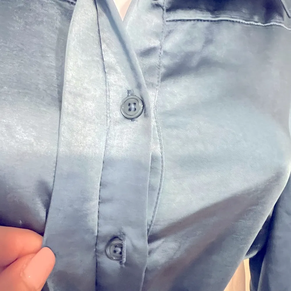 Camila Coelho Priscilla Mini Dress in Blue XS - Image 7