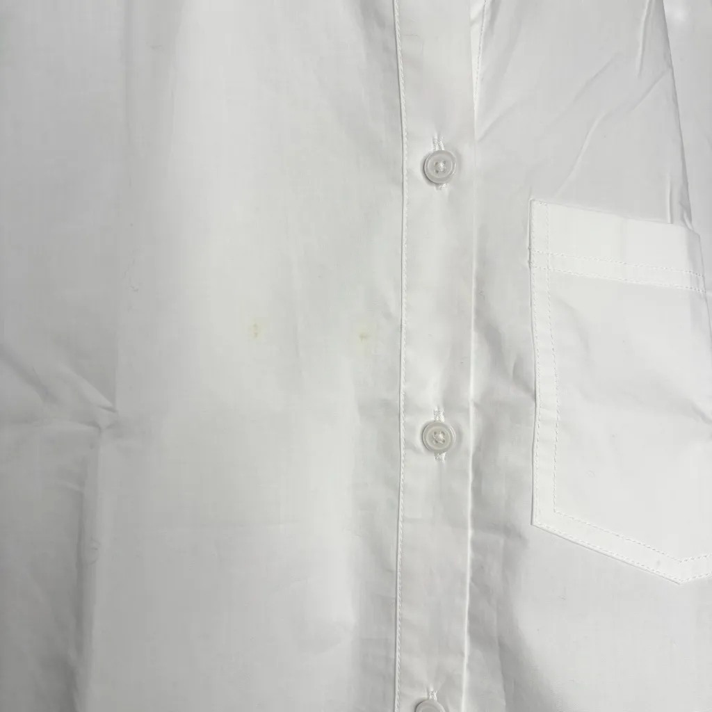 NWT J. Crew Tall Garçon Classic Shirt Cotton Poplin White - Image 5