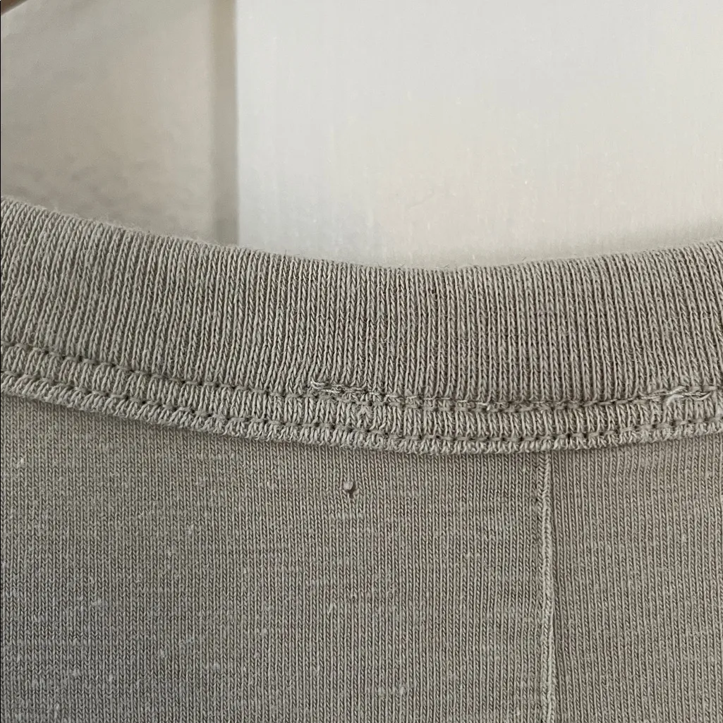 LULULEMON Classic-Fit Cotton-Blend Dress Sleeveless Tank in Raw Linen Size 8 - Image 6