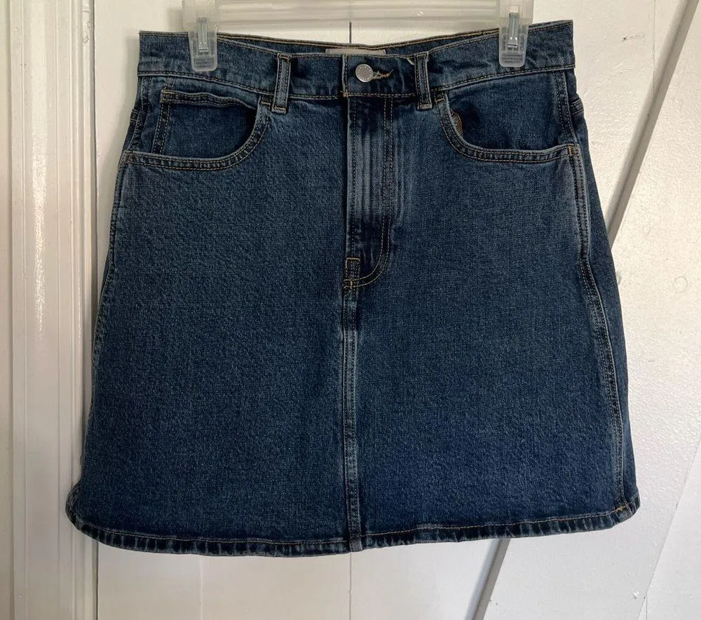 Everlane  The Way-High Denim Skirt - Image 3