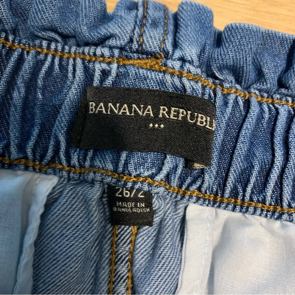 Banana Republic  Paperbag Waist Denim Shorts 2 - Image 5