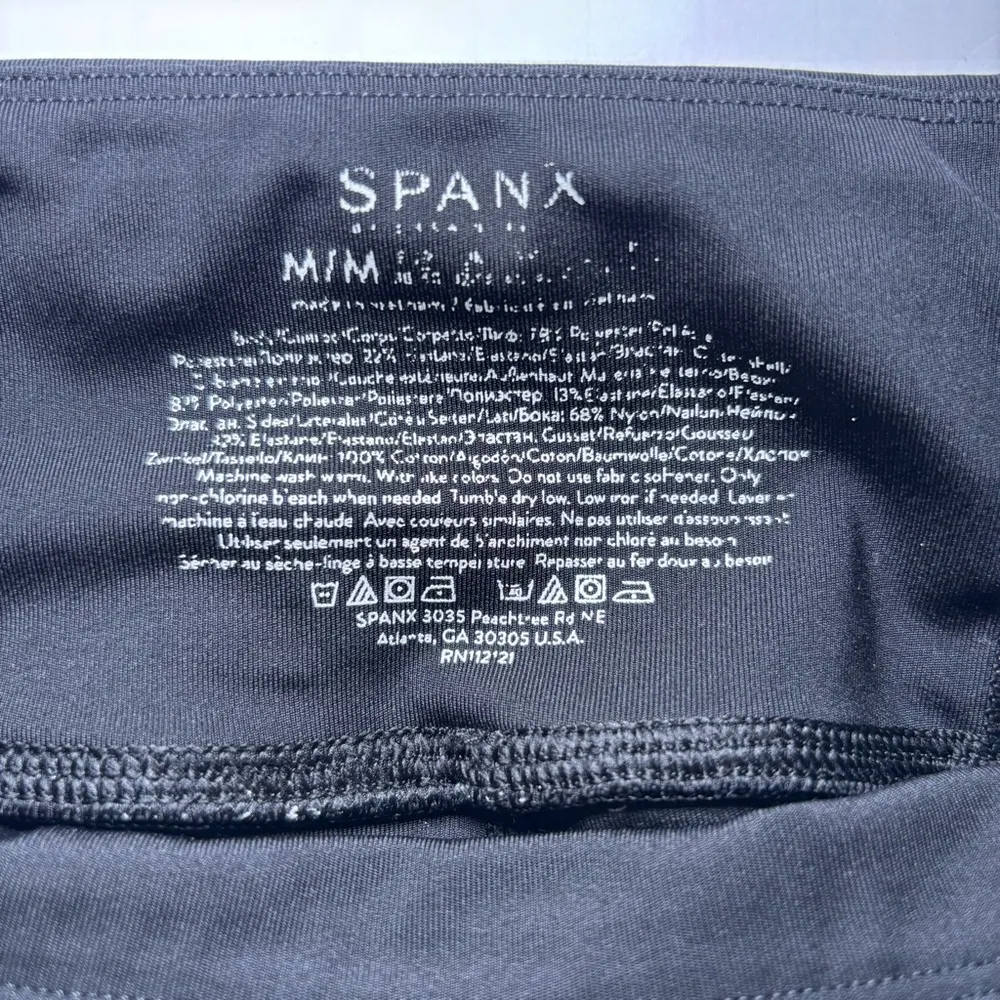 Spanx Skort Womens Medium Black Get Moving Pleated Athletic Stretch Pock… - Image 12