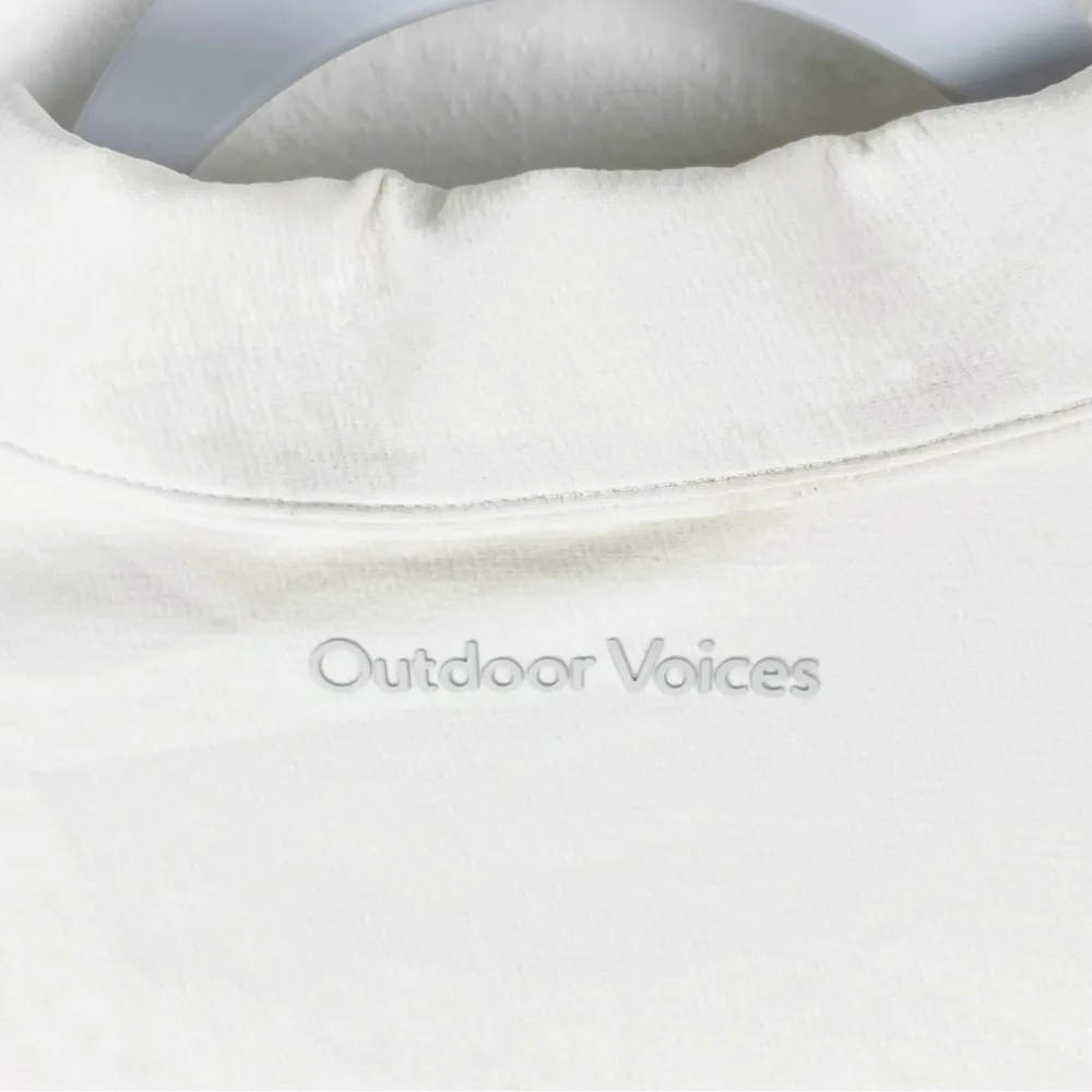 OUTDOOR VOICES Long Sleeves Cinched Drawstring Waist Pockets Jacket, Size Large - Image 5