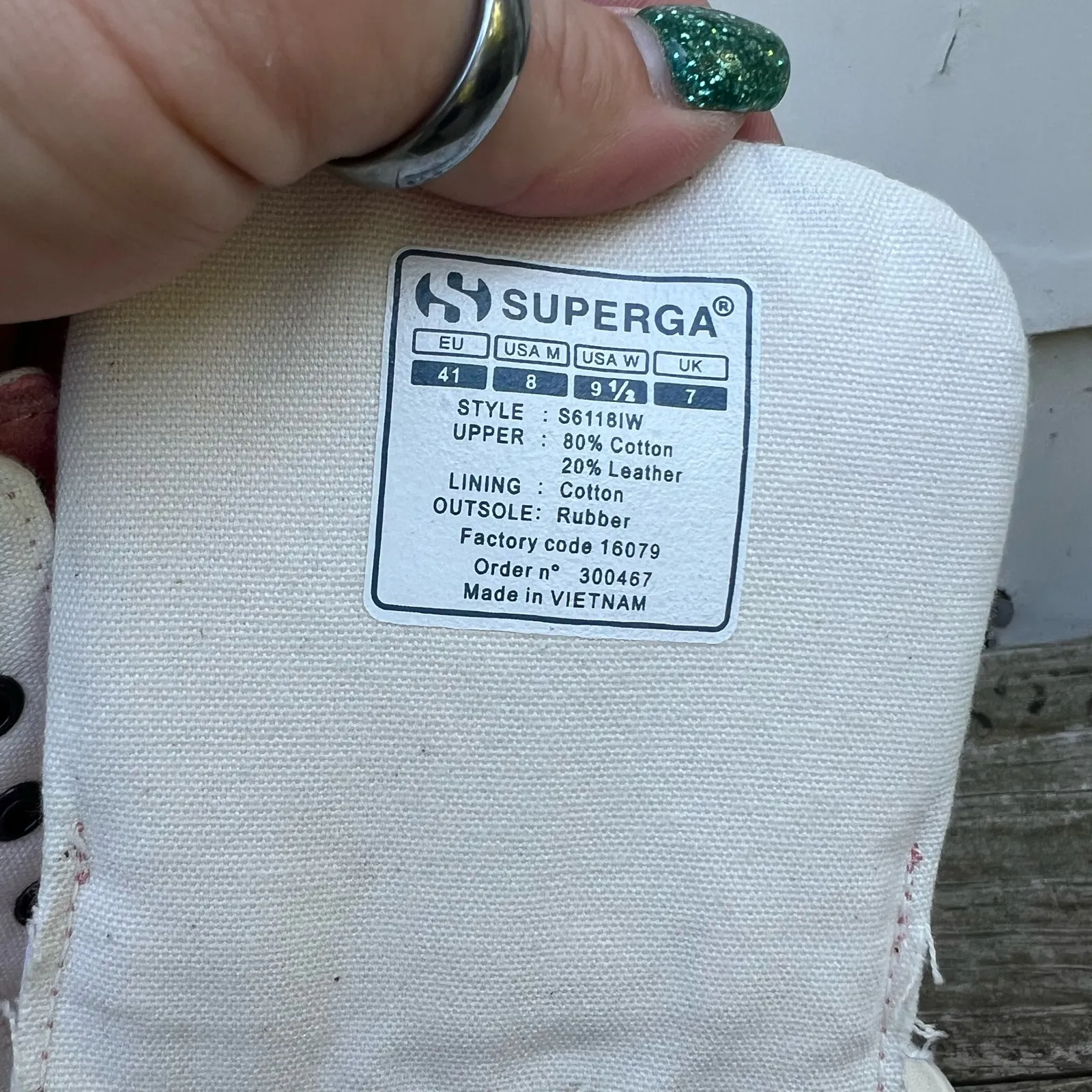 Superga Womens 2361 Tiedye Cotu Paura Red Coral / White ombat Boots W9 1/2/M8 - Image 9