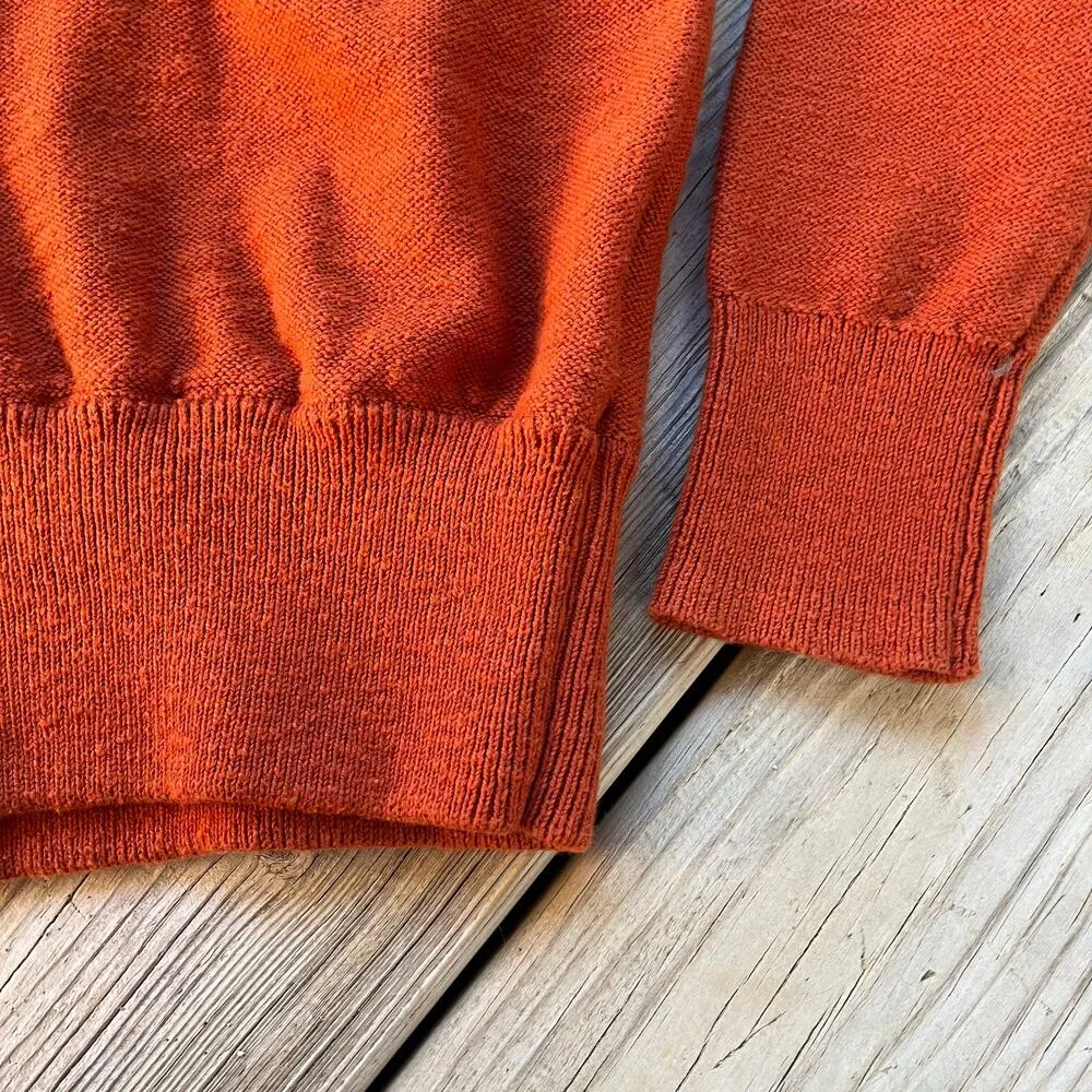 Madewell Women's Clairview Hoodie Sweater Color Maple Glow Size XS - Image 9