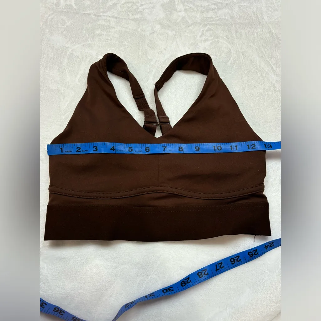 Fabletics Woman’s Brown Athletic Running Sports Bra - Image 7