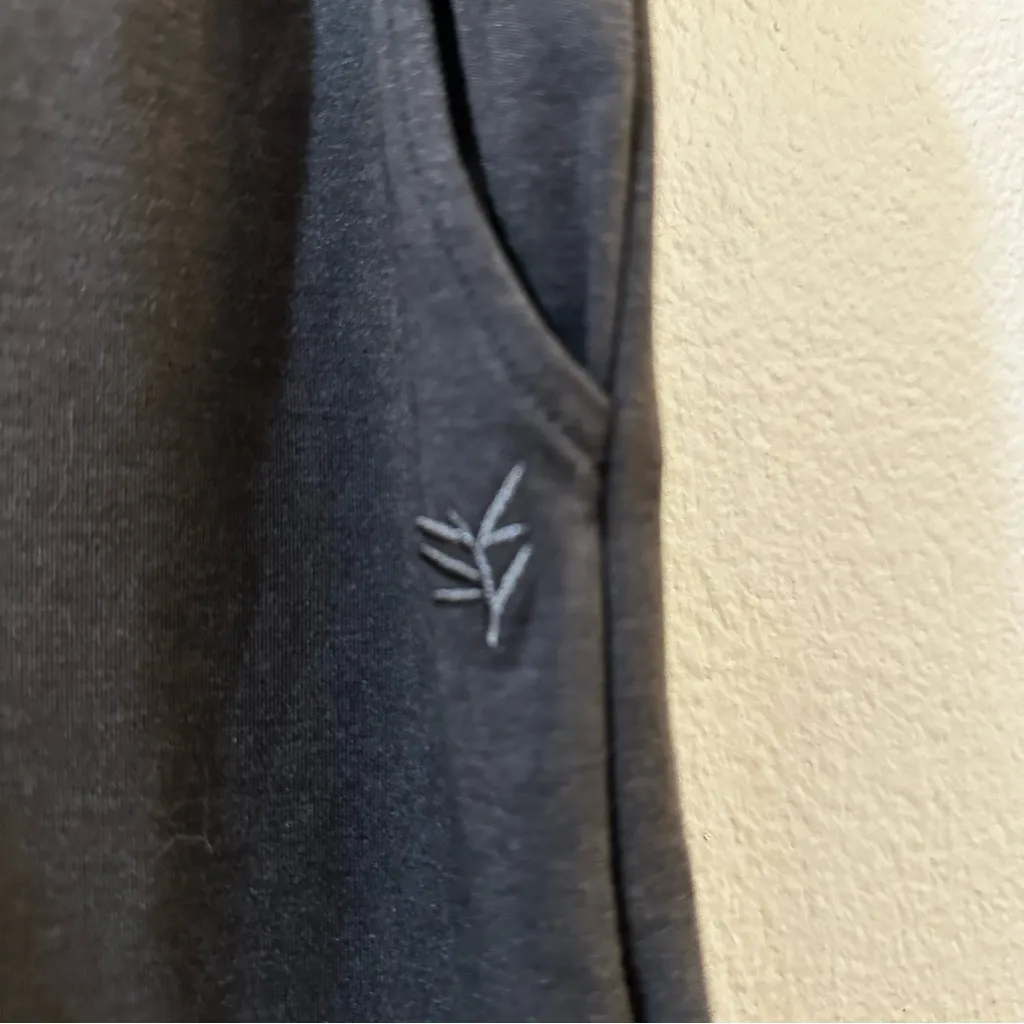 Cozy Earth Brushed Bamboo Bermuda Shorts Charcoal Gray Size Medium Soft - Image 5