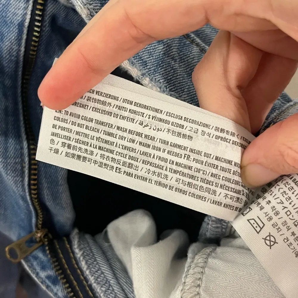 The Ankle Straight Ultra High Jeans Rise Size 25 - Image 9