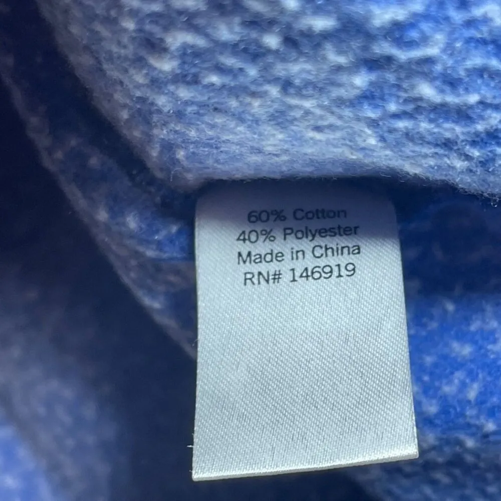 SO Lounge Life | Blue Stonewashed  Quarter Zip Sweatshirt | Medium - Image 7