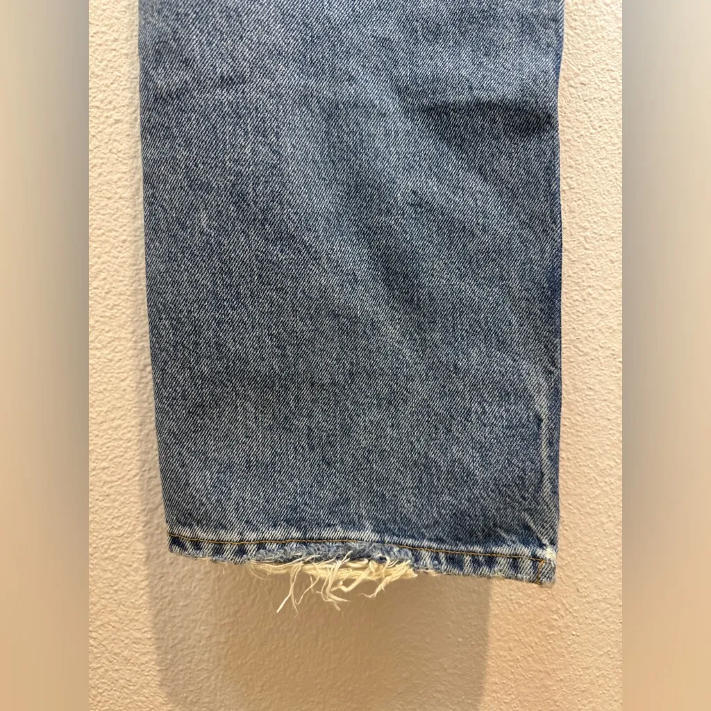 AGOLDE 90's Pinch Waist High Rise Straight Leg Jeans in Lineup Size 27‎ - Image 11