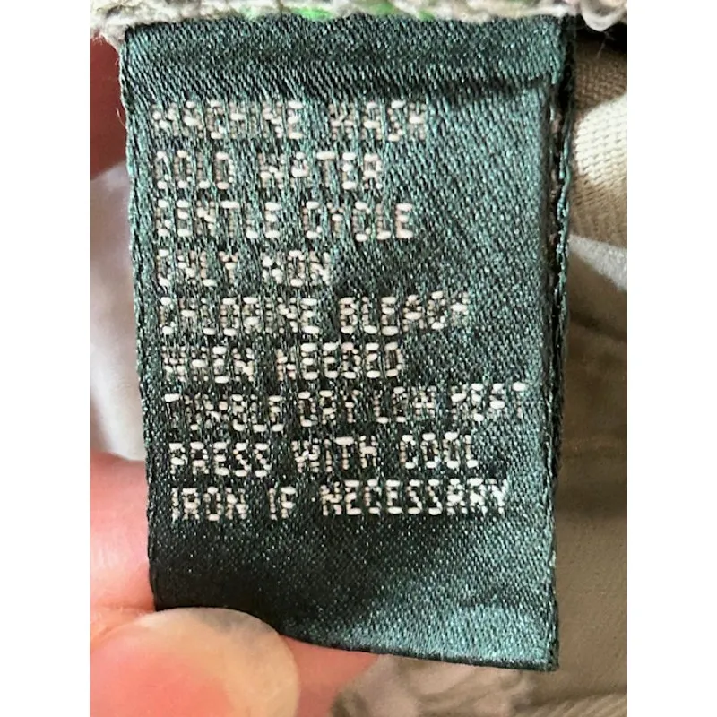 Lauren Jeans Co. Ralph Lauren Mint Green Cotton Capri Pants Women’s Size 16 - Image 5