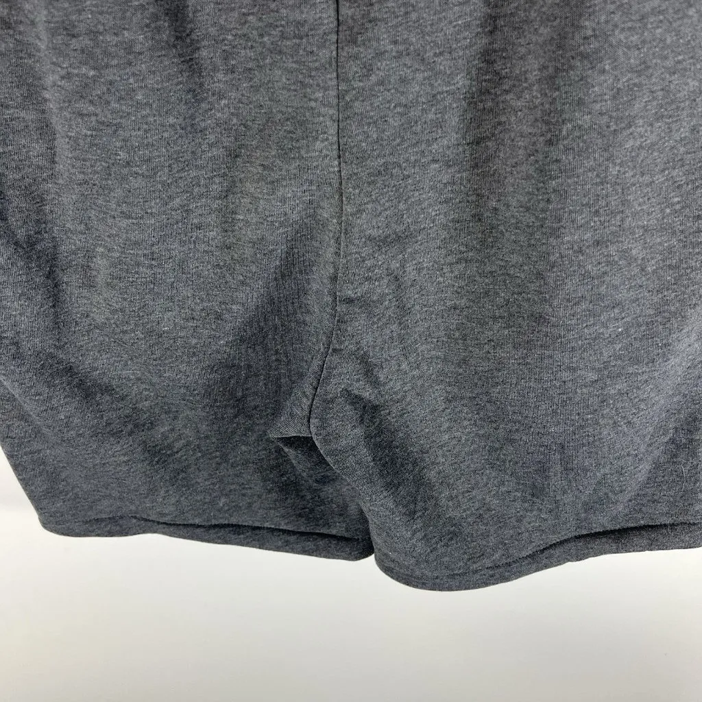 White Fox Women's Drawstring Lounge Sweat‎ Shorts Fleece Size 2XL Gray Vol 3 - Image 7