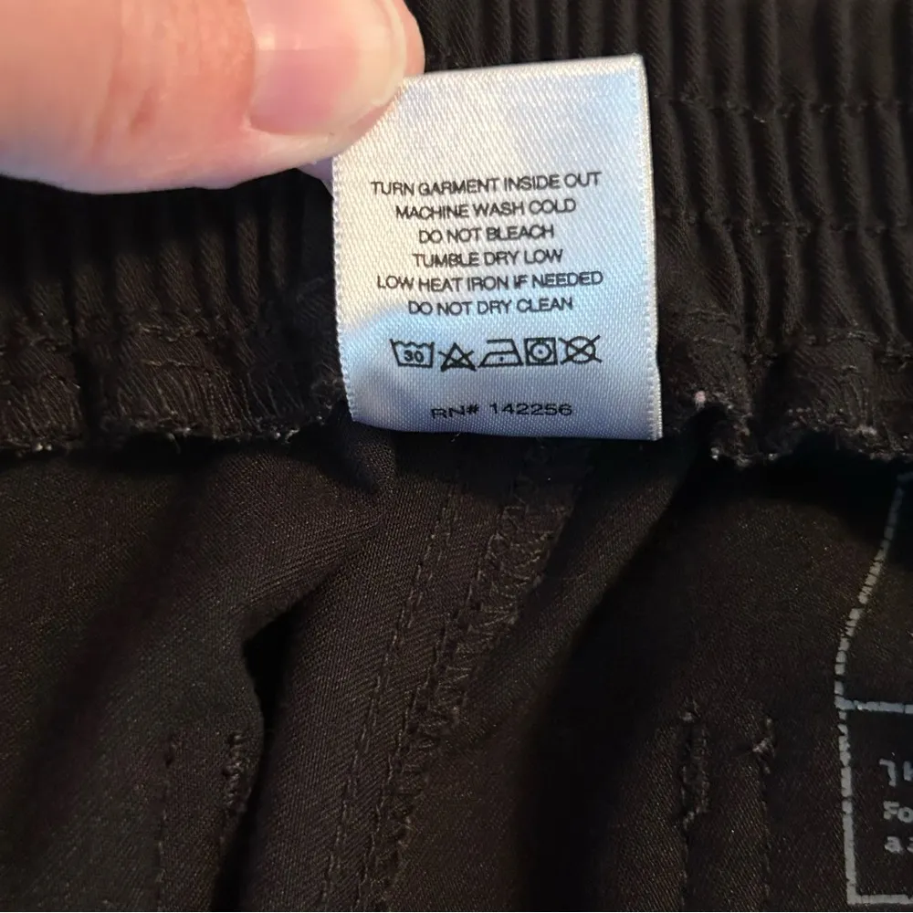 Figs Technical Collection Yola High Waisted Skinny Women's Size S/T Pants Black - Image 8