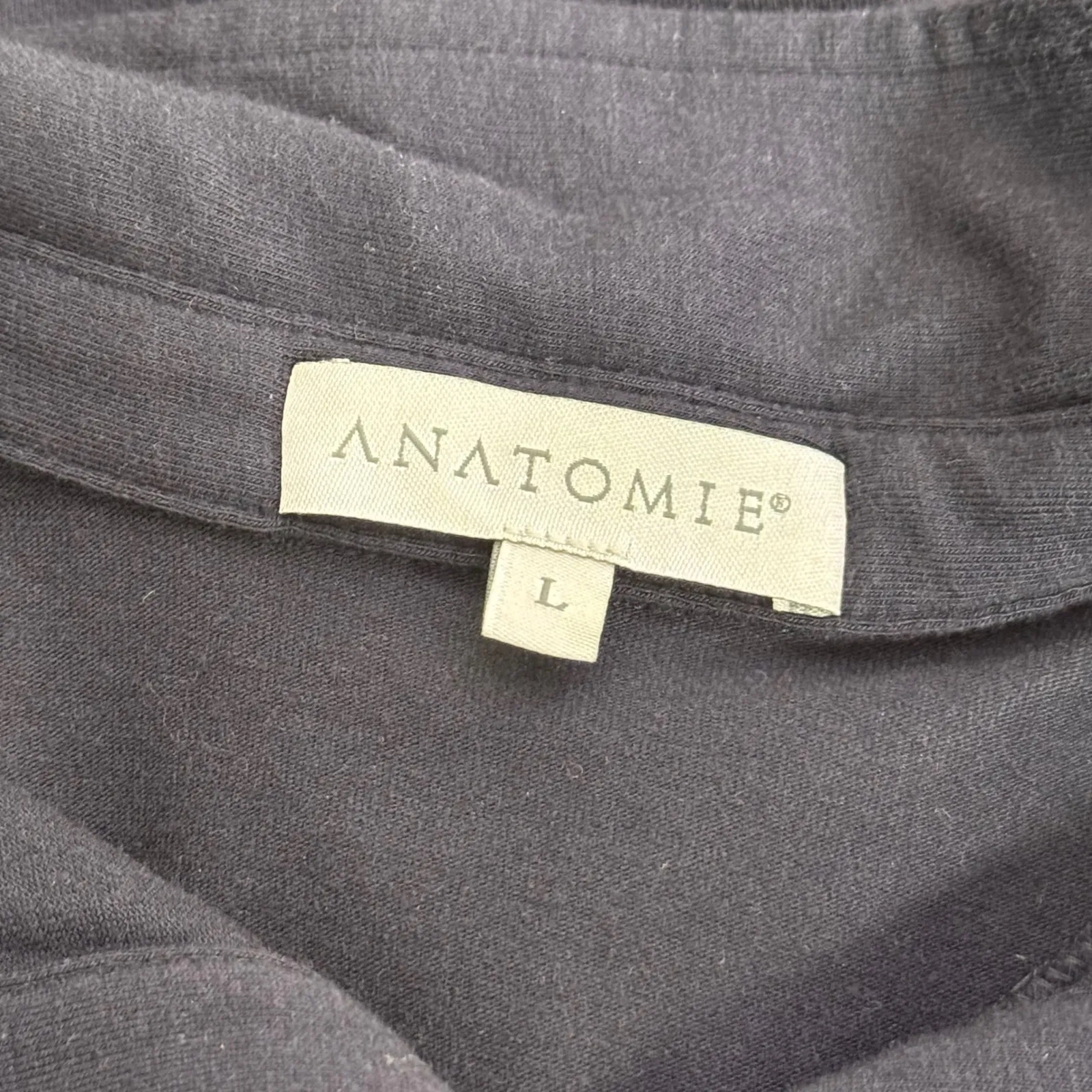 Anatomie Button Front Sleeveless Dress Size L Blue Travel Resort Wear Casual Size L - Image 2