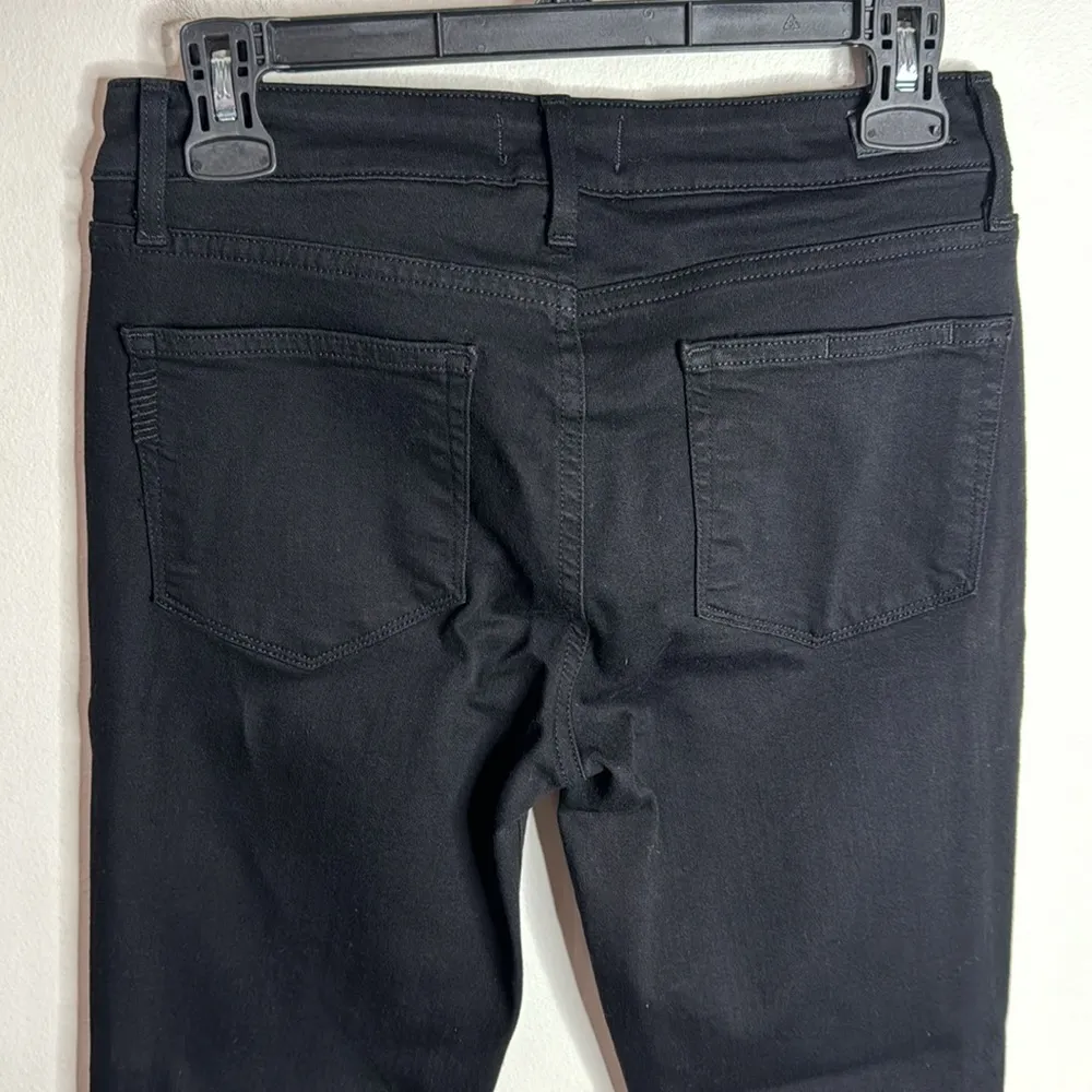 Paige Verdugo Ultra Skinny Jeans in black overdye size 28 - Image 4