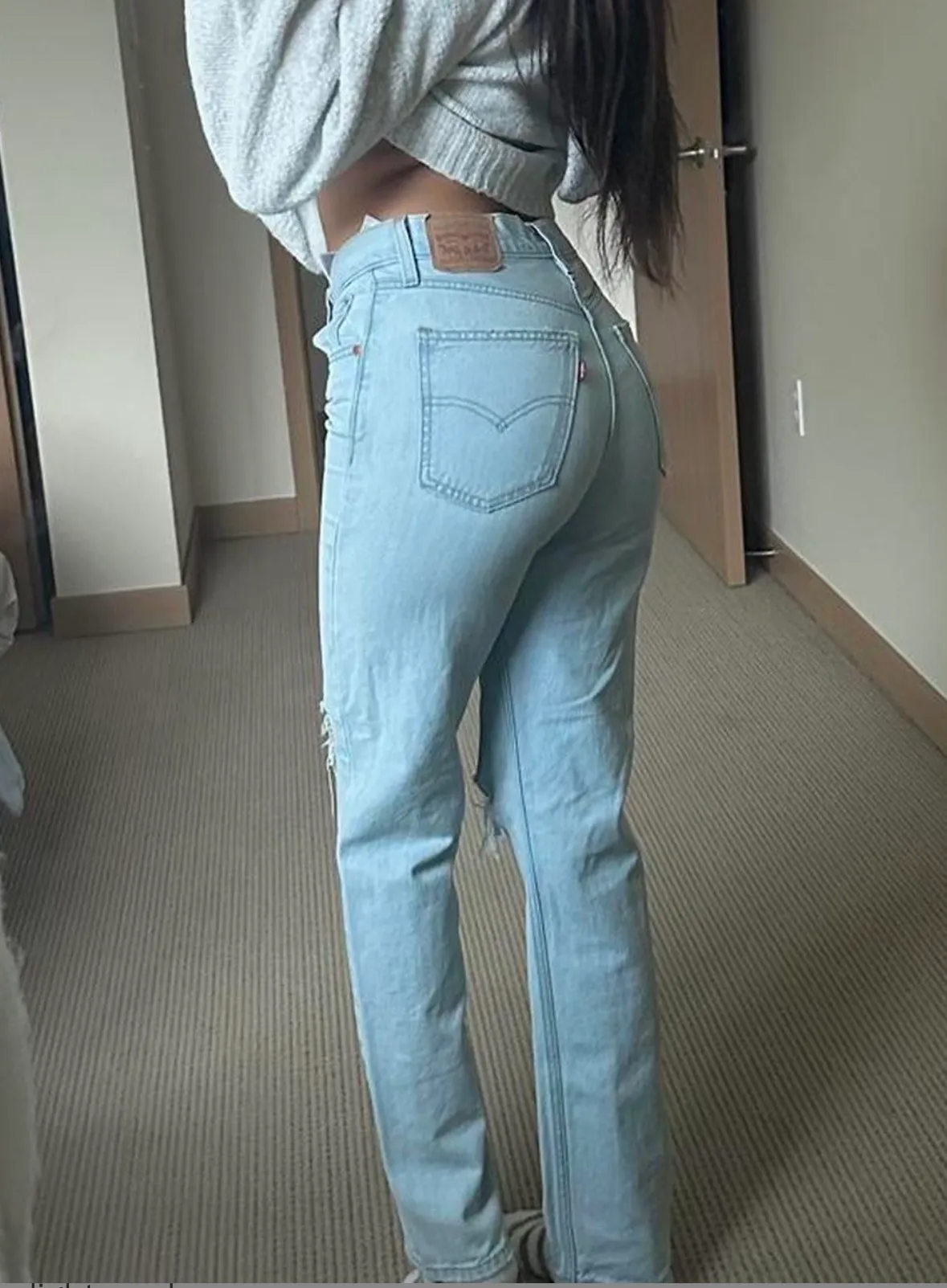 Levi’s Low Pro Straight Jeans - Image 2