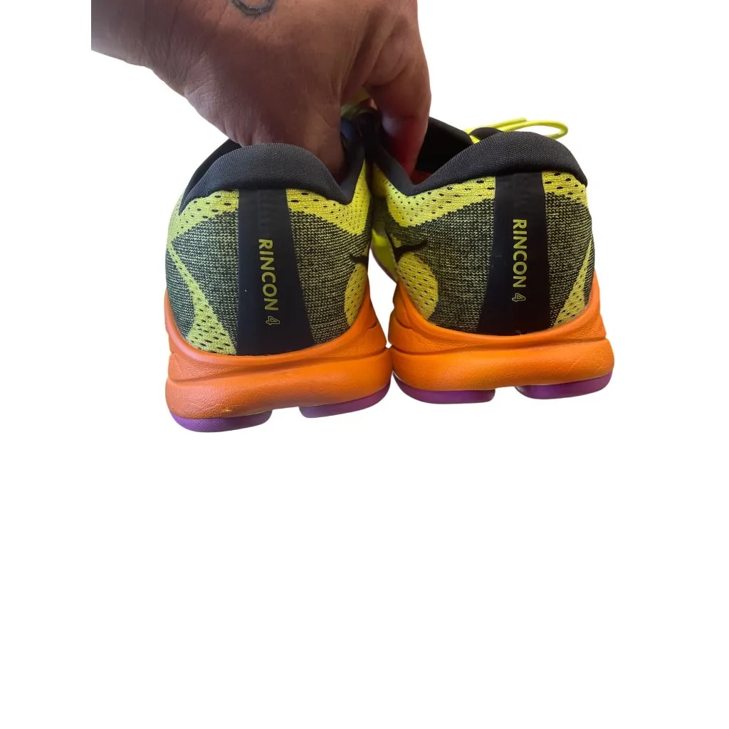 Hoka One Rincon 4 Womens yellow black Running Shoes sneakers Size 9B SKU 9115 - Image 10