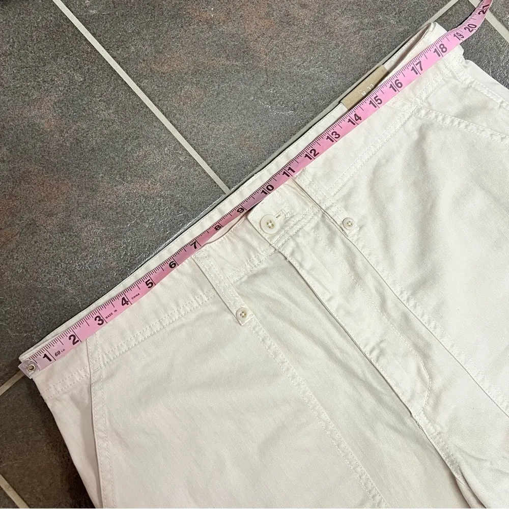 NEW Madewell Perfect Vintage Wide Leg Pant Utility Edition Vintage Linen 33 NWT - Image 12